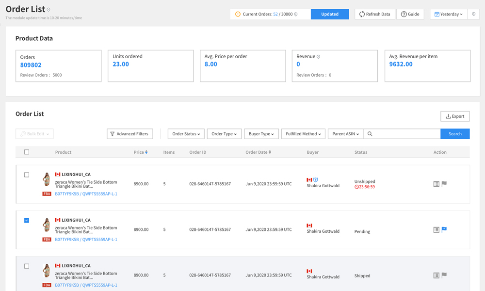 amazon order management